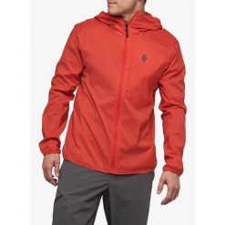 Kurtka softshell męska Black Diamond Alpine Start Hoody. Czerwone kurtki Black Diamond, m, bez wzorów, z softshellu, bez kaptura. Za 550.99 zł.