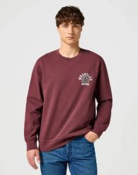 WRANGLER MĘSKA BLUZA CREWNECK SWEAT SHIRT 112357331 W6K0016299. Bluzy Wrangler, l, bez wzorów, bez kaptura. Za 359.99 zł.