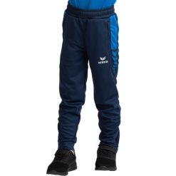 Spodnie robocze Erima Six Wings Niebieskie Junior. Niebieskie szorty Erima, s, bez wzorów, z materiału, sportowe. Za 252.99 zł.