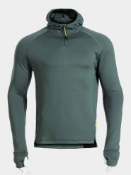 Joma Bluza funkcyjna w kolorze zielonym rozmiar: XL. Zielone bluzy z kapturem Joma, xl, bez wzorów, z materiału, z kapturem. Za 74.99 zł.
