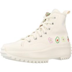 Buty CONVERSE RUN STAR HIKE HI Biały. Białe buty do biegania Converse, bez wzorów, z tkaniny, bez zapięcia. Za 298.99 zł.