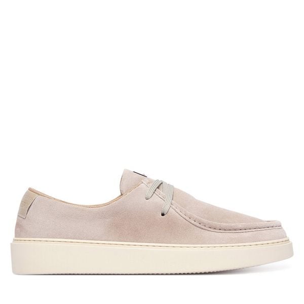 Półbuty Bogner. Brązowe eleganckie półbuty Bogner, bez wzorów, bez obcasa, bez zapięcia. Za 1,349.00 zł.