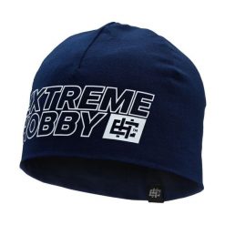 Czapka zimowa męska beanie EXTREME HOBBY BLOCK 2025. Niebieskie czapki zimowe EXTREME HOBBY, bez wzorów, z bawełny. Za 69.00 zł.