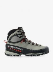 Buty trekkingowe męskie La Sportiva TX5 GTX. Szare buty turystyczne La Sportiva, bez wzorów, z gore-texu, przed kolano, bez zapięcia, trekkingowe, gore-tex. Za 923.99 zł.