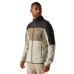 Polar zapinany na zamek błyskawiczny Regatta Elram. Brązowe bluzy z polaru Regatta, bez wzorów, z polaru, bez kaptura. W wyprzedaży za 250.00 zł.