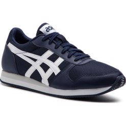 Sneakersy ASICS - TIGER Curreo II 1191A157 Midnight/White 401. Niebieskie buty sportowe casual ASICS, bez wzorów, z materiału, bez zapięcia, asics tiger. W wyprzedaży za 179.00 zł.
