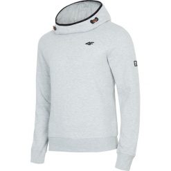 Bluza męska BLM003 - szary melanż. Bluzy z kapturem marki 4F. Za 139.99 zł.