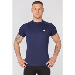 Koszulka termoaktywna z krótkim rękawem fitness męska Rough Radical Fury. Niebieskie bielizna termoaktywna ROUGH RADICAL, m, bez wzorów, bez ramiączek, na fitness i siłownię. Za 88.90 zł.
