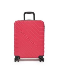 Valentino Walizka kabinowa Starlight VV8MU01S Różowy. Czerwone walizki Valentino, bez wzorów, z tworzywa sztucznego. Za 439.99 zł.