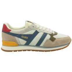 Sneakersy Gola Colorado. Białe buty sportowe casual Gola, bez wzorów, bez zapięcia. Za 427.50 zł.