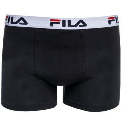 Fila Męskie bokserki czarne 2XL - komfort i jakość. Czarne bokserki Fila, m, bez wzorów, z bawełny. Za 129.99 zł.