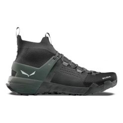 Buty trekkingowe Salewa Wildfire NXT Knit. Szare buty turystyczne Salewa, bez wzorów, z dzianiny, bez zapięcia, trekkingowe. Za 735.00 zł.