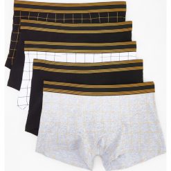 Bokserki 5 pack - Żółty. Bokserki marki Reserved. Za 69.99 zł.