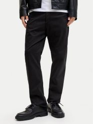 Jack & Jones Spodnie materiałowe Clark Finn 12293328 Czarny Regular Fit. Czarne spodnie materiałowe Jack & Jones, m, bez wzorów, z bawełny. Za 209.99 zł.