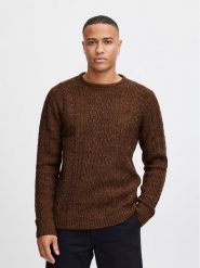 Blend Sweter 20716101 Brązowy Regular Fit. Brązowe swetry rozpinane Blend, m, bez wzorów, z syntetyku, bez kołnierzyka, bez ramiączek. Za 159.99 zł.
