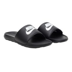 Klapki męskie Nike Victory One Lide. Czarne klapki Nike, z materiału. Za 129.99 zł.