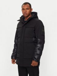 Boss Kurtka puchowa J_Eams 50515116 Czarny Regular Fit. Czarne kurtki Boss, na zimę, m, bez wzorów, z puchu, bez kaptura. Za 1,769.00 zł.