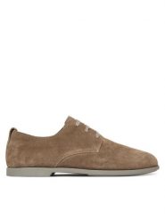 Calvin Klein Półbuty Low Prof Derby Su HM0HM02232 Beżowy. Brązowe eleganckie półbuty CALVIN KLEIN, bez wzorów, ze skóry, bez obcasa, bez zapięcia. Za 649.99 zł.