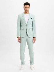Finshley & Harding Garnitur - Oakland - Kalifornia Mężczyźni Slim Fit zielony, 52. Zielone garnitury Finshley & Harding, m, bez wzorów. Za 1,049.95 zł.