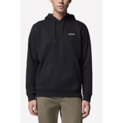 Bluza z kapturem męska Columbia Meridian Creek Graphic Hoodie. Czarne bluzy Columbia, m, bez wzorów, z kapturem. Za 251.89 zł.