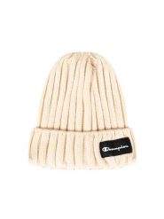 Champion Czapka "Beanie" | 804932 | Mężczyzna | Beżowy. Brązowe czapki zimowe Champion, z aplikacjami, z dzianiny. W wyprzedaży za 59.00 zł.