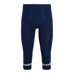 Legginsy o długości 3/4 Falke Warm. Niebieskie legginsy długie sportowe Falke, m, bez wzorów. Za 312.00 zł.