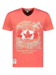 Canadian Peak Koszulka "Japple" w kolorze czerwonym rozmiar: L. Czerwone bezrękawniki Canadian Peak, l, bez wzorów, z bawełny, bez kołnierzyka, bez ramiączek. Za 64.45 zł.