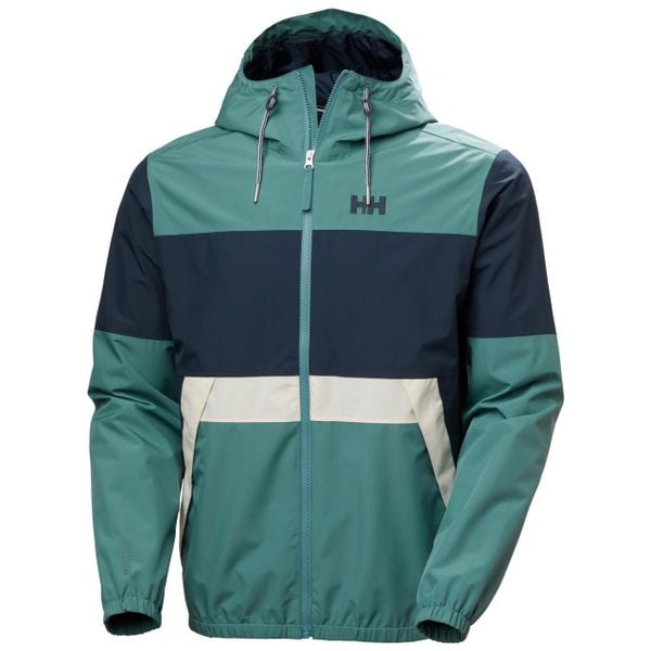 Kurtka wodoodporna Helly Hansen Koster. Niebieskie kurtki Helly Hansen, m, bez wzorów, z poliamidu, bez kaptura. Za 588.00 zł.