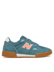 New Balance Sneakersy New Balance x Tom Knox UN600SWO Niebieski. Niebieskie buty sportowe casual New Balance, bez wzorów, ze skóry, bez zapięcia. Za 449.99 zł.