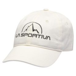 Czapka z daszkiem La Sportiva. Białe czapki z daszkiem La Sportiva, bez wzorów, z bawełny. Za 176.00 zł.