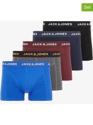 Jack & Jones Kolorowe bokserki (5 par) rozmiar: S. Bokserki Jack & Jones, s, bez wzorów. Za 102.19 zł.