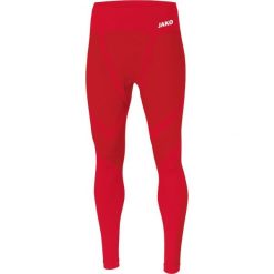 Legginsy Jako long Comfort 2.0. Czerwone legginsy długie sportowe JAKO, bez wzorów, na fitness i siłownię. Za 219.50 zł.