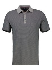 Lerros Koszulka polo w kolorze szarym rozmiar: S. Szare koszulki polo Lerros, s, bez wzorów, z bawełny, bez kołnierzyka, bez ramiączek. Za 92.21 zł.