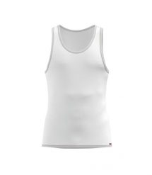 M SINGLET TRANSTEX LIGHT. Białe bielizna termoaktywna LOFFLER, l, bez wzorów, z materiału, bez ramiączek, narciarskie. Za 212.75 zł.