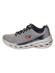 Skechers Sneakersy "Glide-Step" w kolorze szarym rozmiar: 44. Szare buty sportowe casual Skechers, bez wzorów, bez zapięcia. Za 325.79 zł.