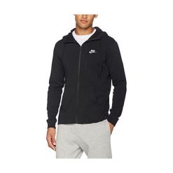 Nike Bluza męska M NSW Hoodie FZ JSY Club czarna r. L (861754-010). Bluzy bez kaptura Nike. Za 169.07 zł.