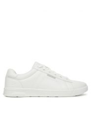 Skechers Sneakersy Cavell-Hensley 210946/WHT Biały. Białe buty sportowe casual Skechers, bez wzorów, ze skóry, bez zapięcia. Za 219.99 zł.