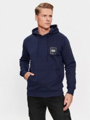 Jack&Jones Bluza 12251998 Granatowy Regular Fit. Niebieskie bluzy Jack&Jones, m, bez wzorów, z bawełny, bez kaptura. Za 164.99 zł.