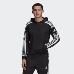 Squadra 21 Hoodie. Białe bluzy Adidas, m, bez wzorów, bez kaptura. Za 154.00 zł.