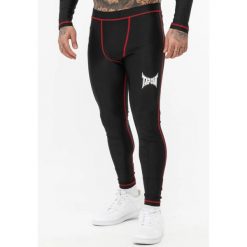 Legginsy funkcjonalne Tapout Grainstone. Białe legginsy długie sportowe TAPOUT, m, bez wzorów, z elastanu, na fitness i siłownię. Za 214.50 zł.