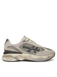 Premiata Sneakersy MOERUN VAR 7304 Szary. Szare buty sportowe casual Premiata, bez wzorów, ze skóry, bez zapięcia. Za 1,199.00 zł.