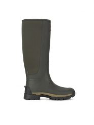 Hunter Kalosze MFT9079NRE-DOV-M Khaki. Brązowe śniegowce Hunter, z kauczuku, bez zapięcia. Za 699.99 zł.