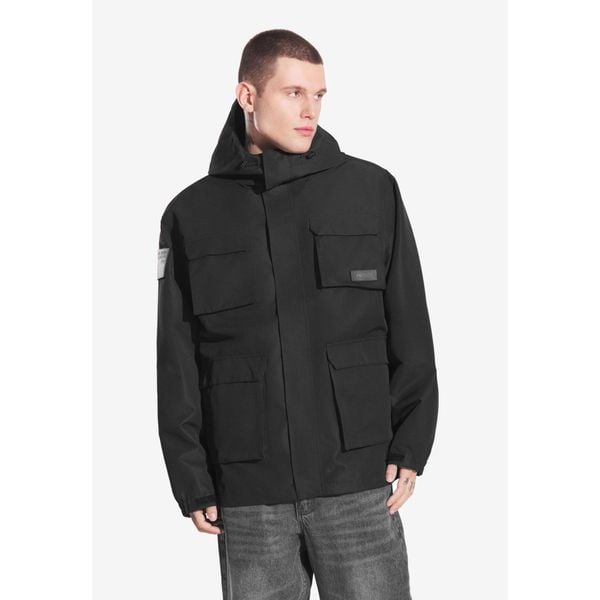 Kurtka turystyczna męska Prosto Cargo zimowa. Czarne kurtki Prosto., na zimę, m, bez wzorów, bez kaptura. W wyprzedaży za 333.99 zł.