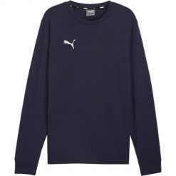 Bluza sportowa męska Puma B23616. Niebieskie bluzy bez kaptura Puma, m, bez wzorów, bez kaptura. Za 159.00 zł.
