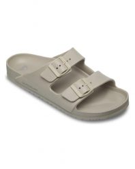 Sandały dla Mężczyzn EMBARK Beżowy. Brązowe sandały Quiksilver, z materiału, bez zapięcia. Za 149.99 zł.