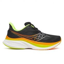 Buty do biegania męskie Saucony Endorphin Speed 5. Czarne buty do biegania Saucony, bez wzorów, bez zapięcia, do biegania. W wyprzedaży za 704.40 zł.