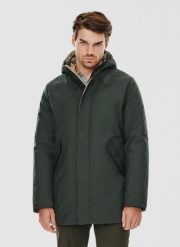 PAKO LORENTE – Zielona kurtka męska z kapturem. Zielone kurtki Pako Lorente, na zimę, m, bez wzorów, z poliesteru, z kapturem. Za 349.99 zł.