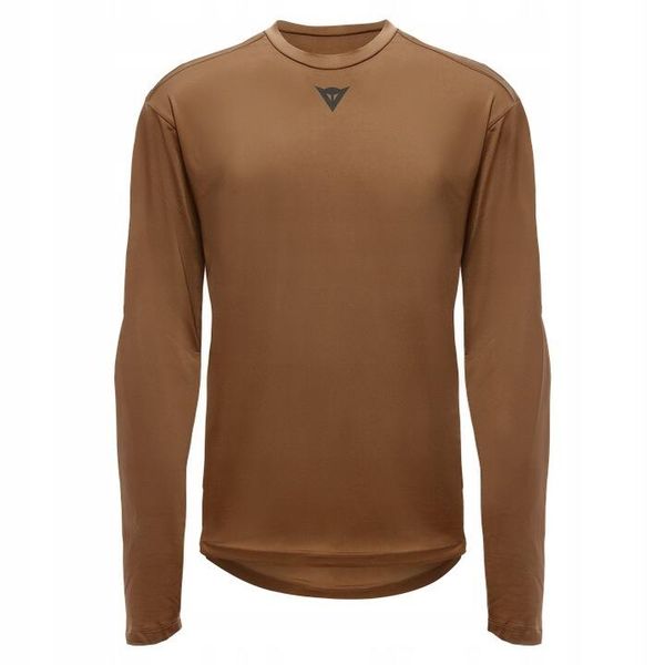 Męska koszulka rowerowa Dainese HG Rox Jersey LS. Brązowe bluzy Dainese, m, bez wzorów, z jersey, bez kaptura. Za 319.99 zł.