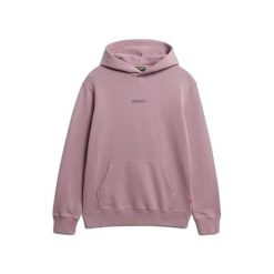 Bluza z kapturem i mikro logo Superdry. Fioletowe bluzy Superdry, m, bez wzorów, z kapturem. Za 342.35 zł.