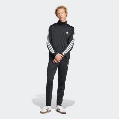 Dres męski ADIDAS fitness. Niebieskie komplety dresowe Adidas, l, bez wzorów, z dresówki, bez ramiączek. Za 319.99 zł.